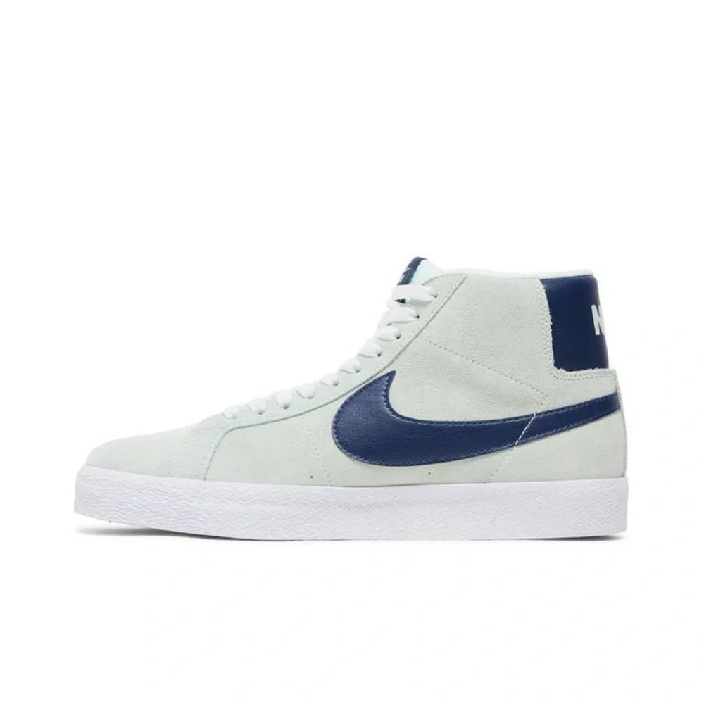 Nike SB Zoom Blazer Mid barely green/navy-barely green WMNS sneakers - Picture 2 of 16